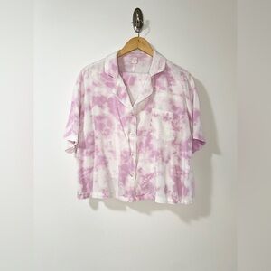 Joe Fresh Tie Dye 100% Rayon Pajama Set